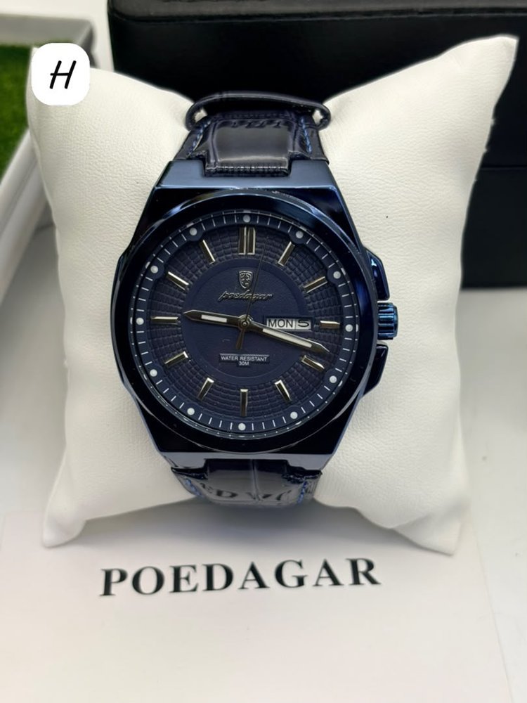 Montre cuir Poedagar