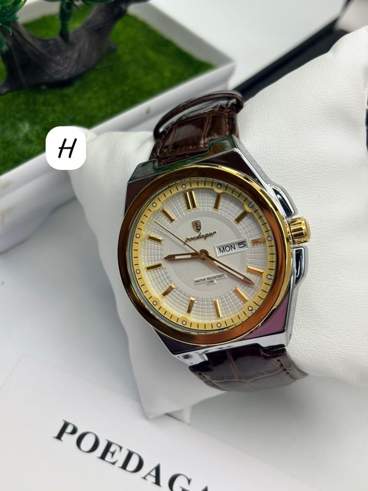Montre cuir Poedagar